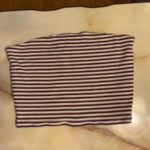 Garage  striped tube top